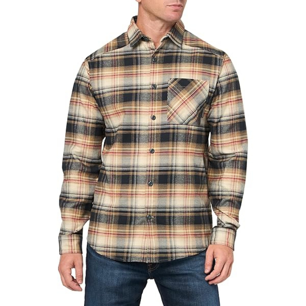 XL Under Armour Expanse Flannel Plaid Loose Shirt Western Rodeo Casual Hipster